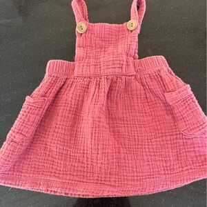 Pink Muslin / Cotton Dress